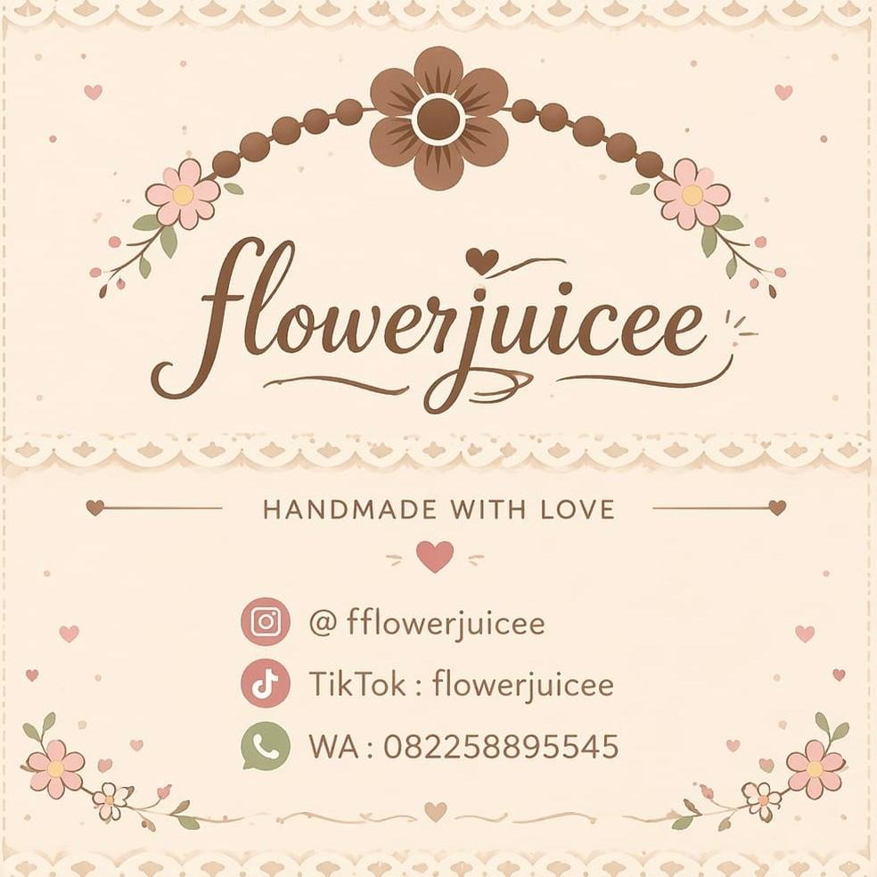 Flowerjuicee Handmade with Love Card